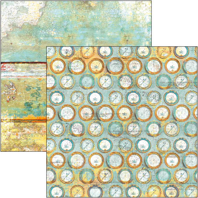 Ciao Bella, collection Coral reef, Patterns - 30x30cm - 8 feuilles - 190gsm