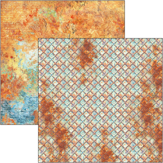 Ciao Bella, collection Coral reef, Patterns - 30x30cm - 8 feuilles - 190gsm