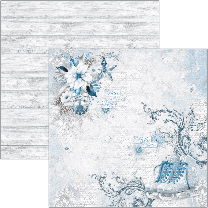 Ciao Bella, collection Elegance of blue -  30x30cm - 12 feuilles - 190gsm 