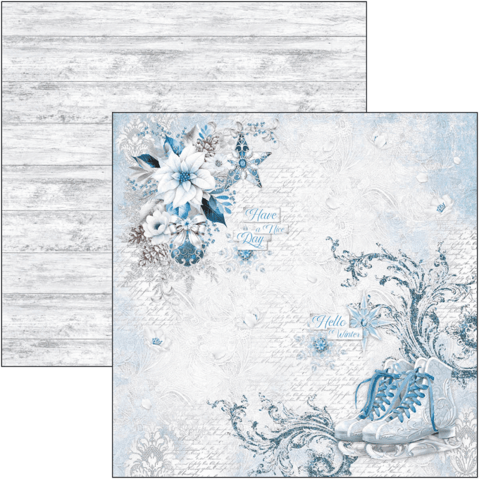 Ciao Bella, collection Elegance of blue, 20x20cm - 12 feuilles - 190gsm 