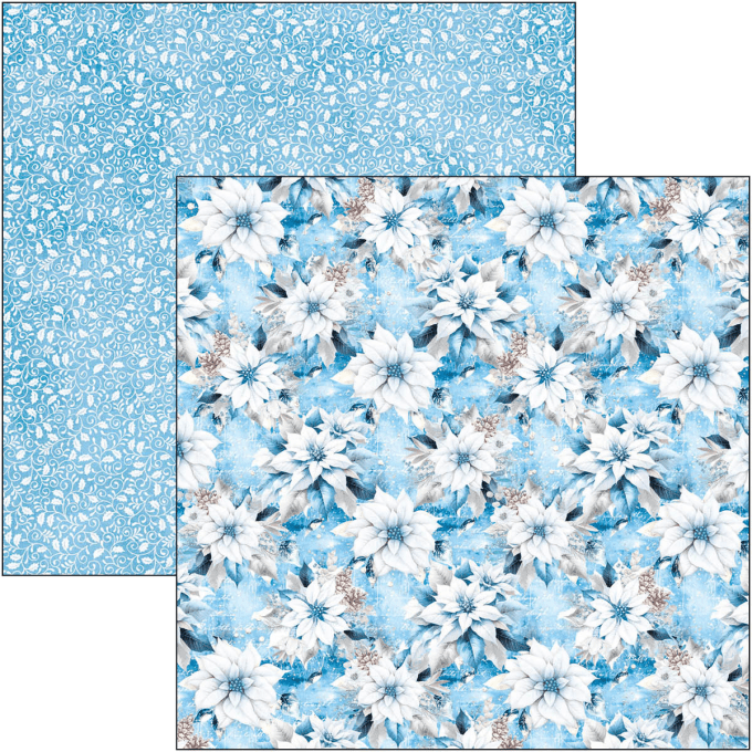 Ciao Bella, collection Elegance of blue, 20x20cm - 12 feuilles - 190gsm 