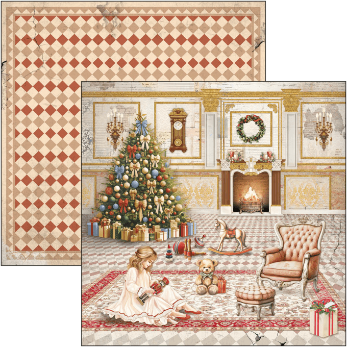 Ciao Bella, collection The Nutcracker -  30x30cm - 12 feuilles - 190gsm 