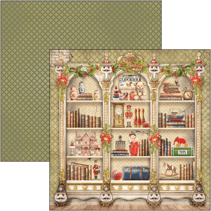 Ciao Bella, collection The Nutcracker -  30x30cm - 12 feuilles - 190gsm 