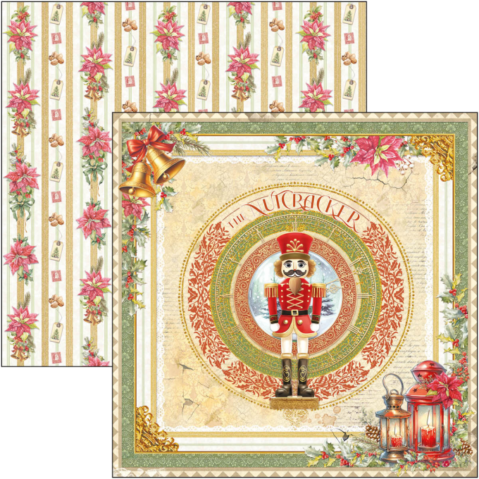 Ciao Bella, collection The Nutcracker -  30x30cm - 12 feuilles - 190gsm 