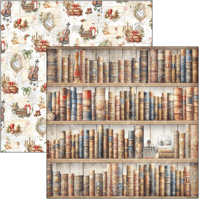 Ciao Bella, collection The Nutcracker, Patterns - 30x30cm - 8 feuilles - 190gsm