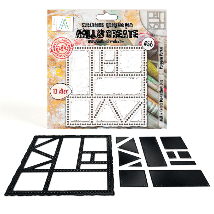 12 Dies/matrices de découpe, AALL - Polygon Portal