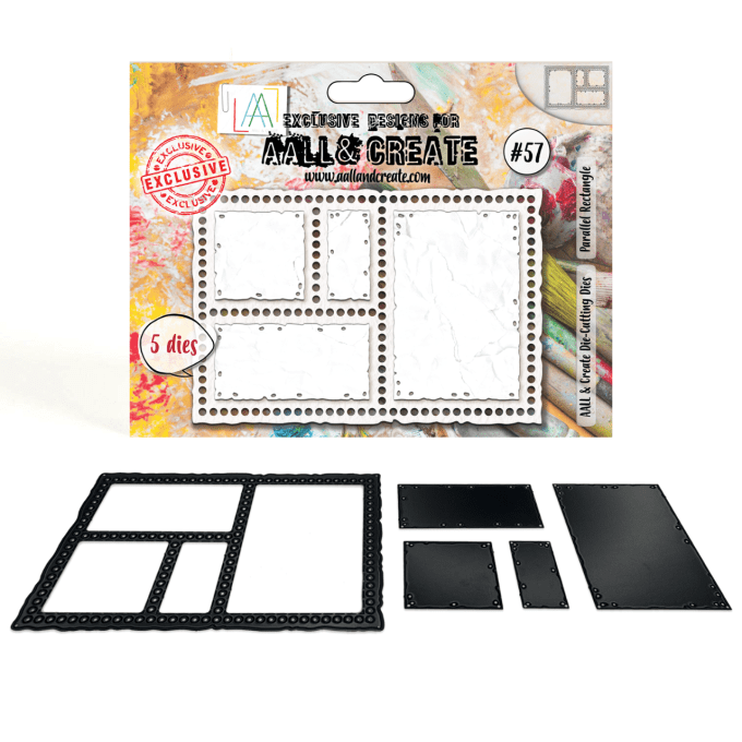 5 Dies/matrices de découpe, AALL - Parallel rectangle