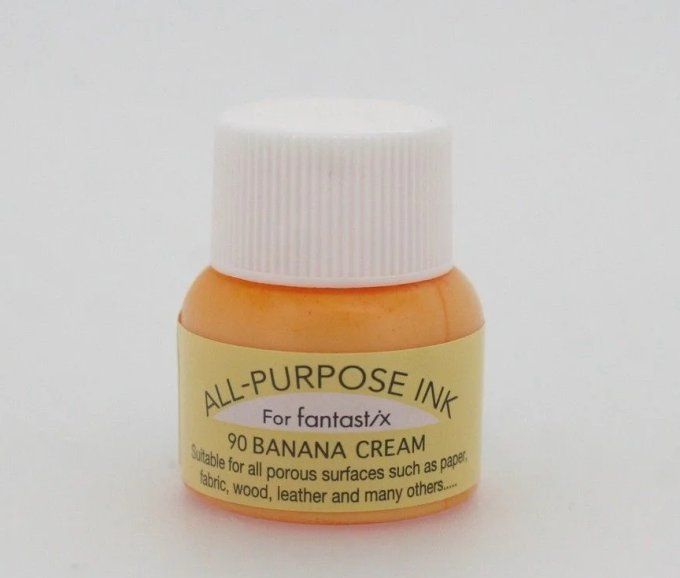 Tsukineko, Flacon d'encre All-Purpose, 15ml - Couleur : Banana cream