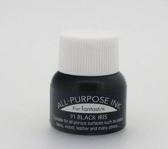 Tsukineko, Flacon d'encre All-Purpose, 15ml - Couleur : Black iris