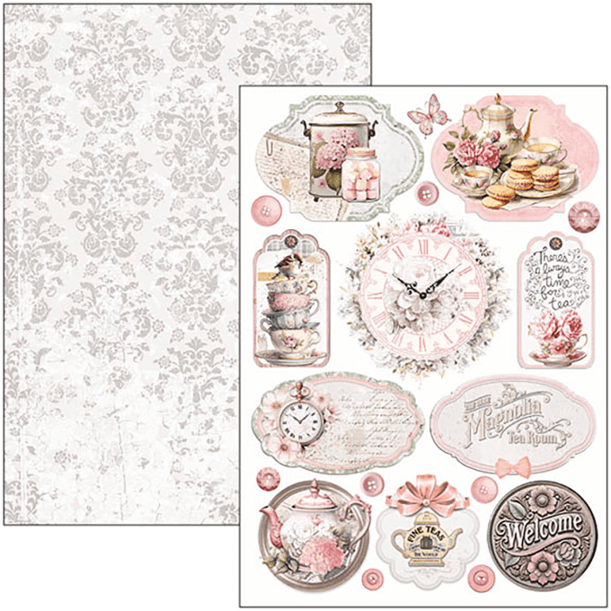 Ciao Bella, collection Timeless moments, Format A4 - 9 feuilles - 190gsm