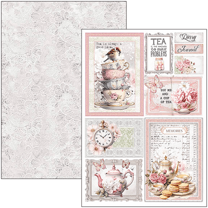 Ciao Bella, collection Timeless moments, Format A4 - 9 feuilles - 190gsm