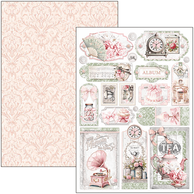 Ciao Bella, collection Timeless moments, Format A4 - 9 feuilles - 190gsm