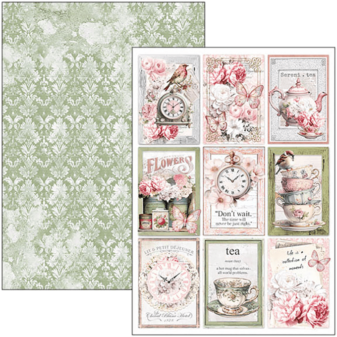 Ciao Bella, collection Timeless moments, Format A4 - 9 feuilles - 190gsm