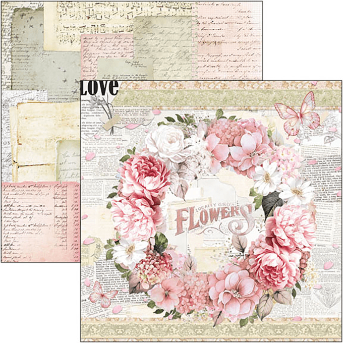 Ciao Bella, collection Timeless moments - 20x20cm - 12 feuilles - 190gsm 