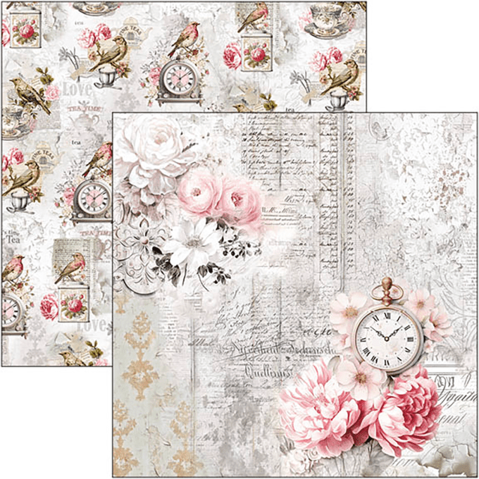 Ciao Bella, collection Timeless moments - 20x20cm - 12 feuilles - 190gsm 