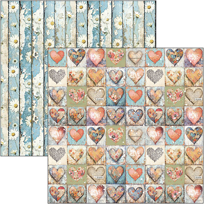 Ciao Bella, collection Majestic dream - 20x20cm - 12 feuilles - 190gsm