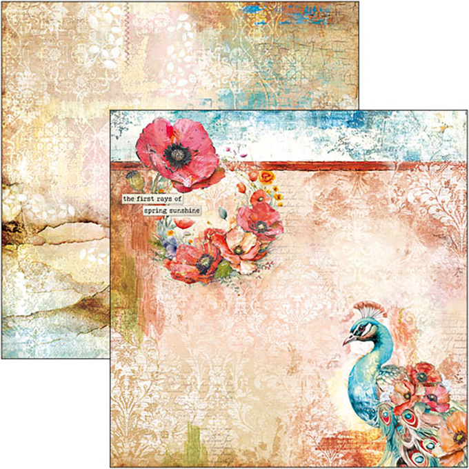 Ciao Bella, collection Majestic dream - 20x20cm - 12 feuilles - 190gsm