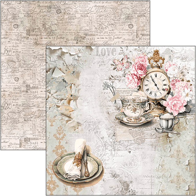 Ciao Bella, collection Timeless moments -  30x30cm - 12 feuilles - 190gsm