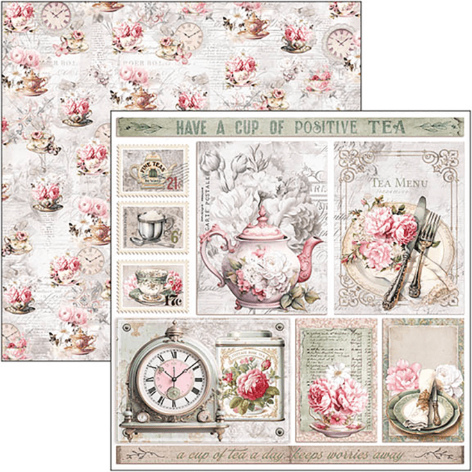 Ciao Bella, collection Timeless moments, Patterns - 30x30cm - 8 feuilles - 190gsm