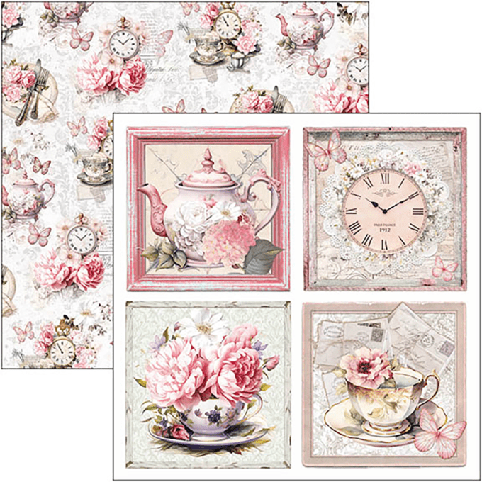 Ciao Bella, collection Timeless moments, Patterns - 30x30cm - 8 feuilles - 190gsm