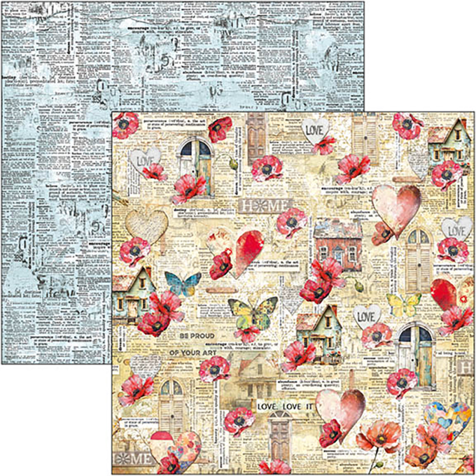 Ciao Bella, collection Majestic dream, Patterns - 30x30cm - 8 feuilles - 190gsm