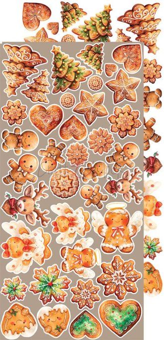 Ensemble de 18 feuilles, 15x30cm, collection : christmas Everywhere - Craft O Clock, 250g