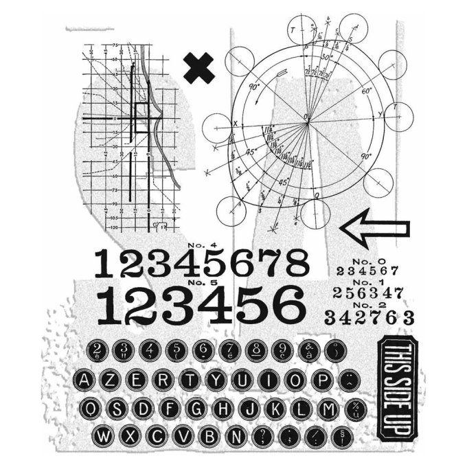 Tampons cling/caoutchouc - Stampers anonymous, Deconstructed