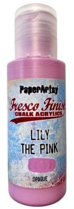 PaperArtsy - Fresco Finish, couleur : Lilly the pink, opaque - 50ml