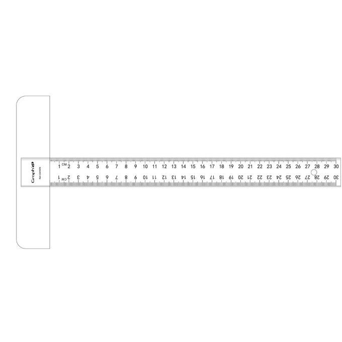 Graph'it - Règle équerre en T - 30cm