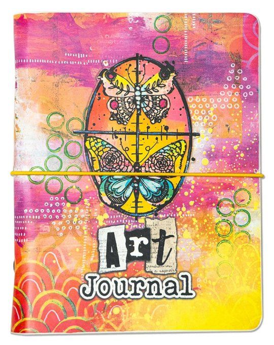 Journal créatif par Art By Marlene - Dimension  14.5x19cm environ