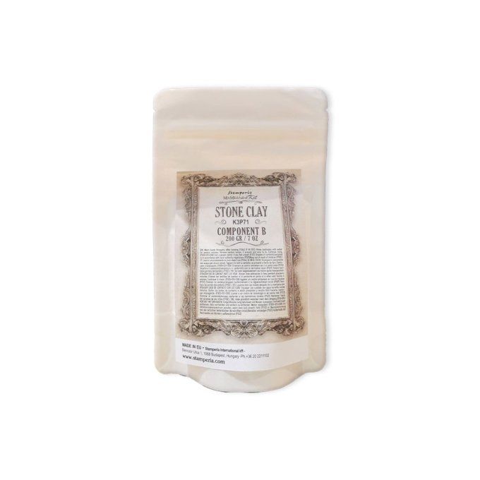 Stone clay, Stamperia, (80ml + 200g)