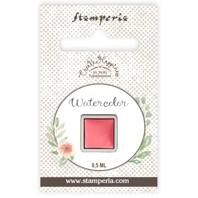 Stamperia - Aquarelle - 0.5ml - recharge - Rose