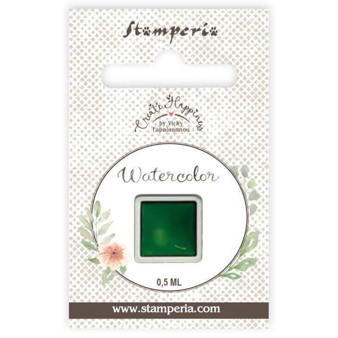 Stamperia - Aquarelle - 0.5ml - recharge - Feuille verte