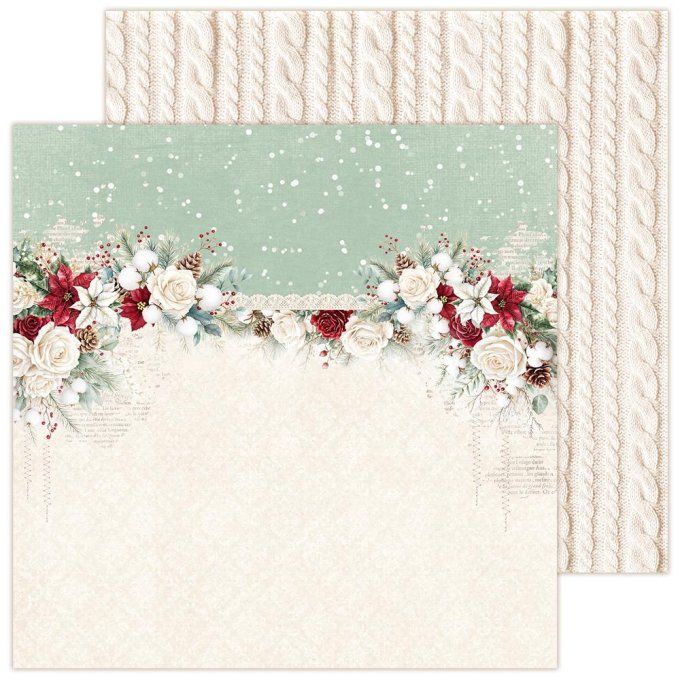 LemonCraft - Bloc de 6 feuilles, 30x30cm - Christmas magic - 250g 