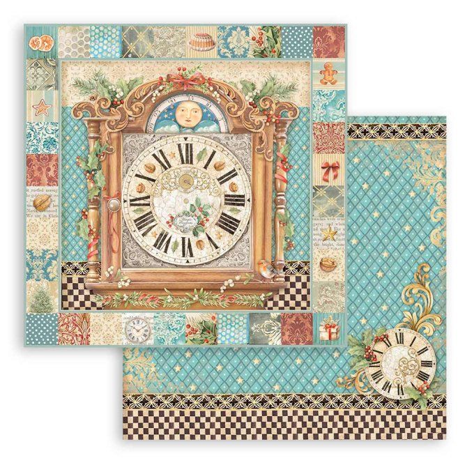 Papier scrapbooking, 20x20cm, The Nutcracker