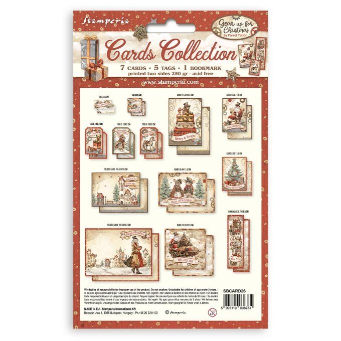 Collection Gear up for christmas, cartes - 250g 