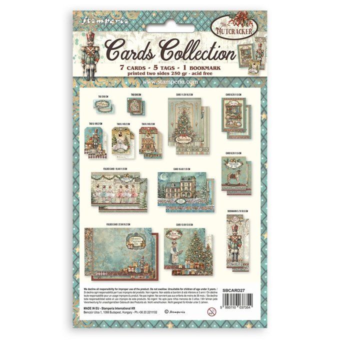 Collection The Nutcrackers, cartes - 250g