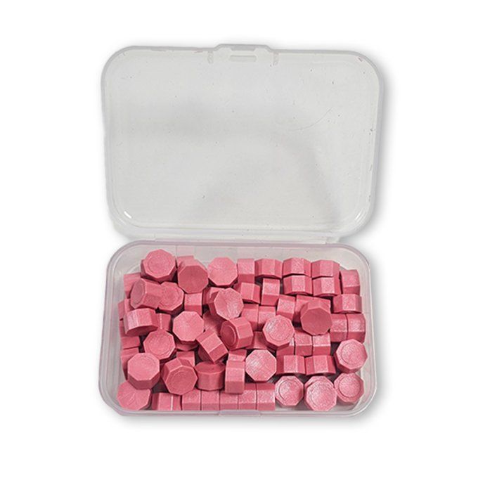 20g de cire, Stamperia - Couleur : Candy pink