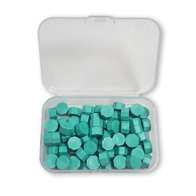 20g de cire, Stamperia - Couleur : Turquoise